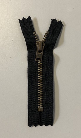 YKK Metal Jeans Zipper 8-10 cm-AmTeeth
